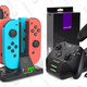 Xbox One and Nintendo Switch Controller Charging Dock Gold Box | $11-$18 | Amazon